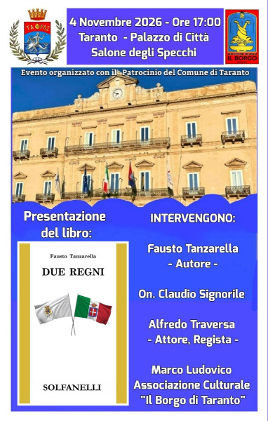 Due Regni - Romanzo Ucronico di Fausto Tanzarella