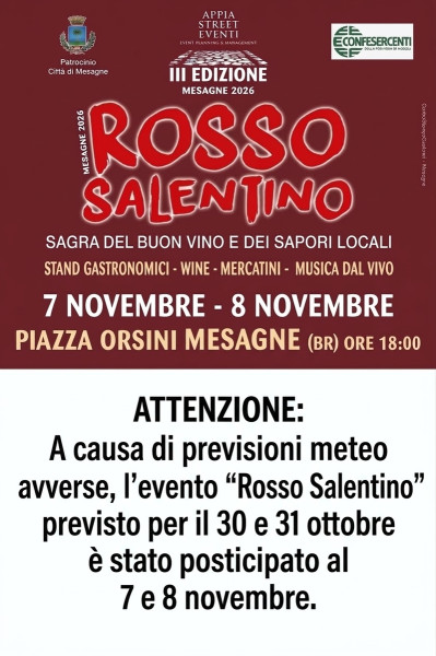 Rosso Salentino III edizione