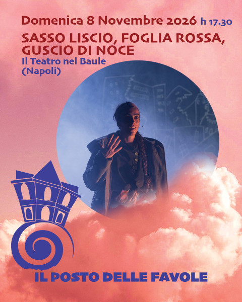 Sasso liscio, foglia rossa, guscio di noce | La storia di Nadine