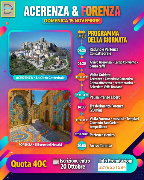 una giornata a...ACERENZA e FORENZA!