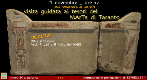 Una Domenica al Museo: il MArTa di Taranto! 1 novembre 2026