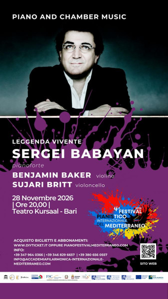 Sergey Babayan - Piano and Chamber Music - LEGGENDA VIVENTE