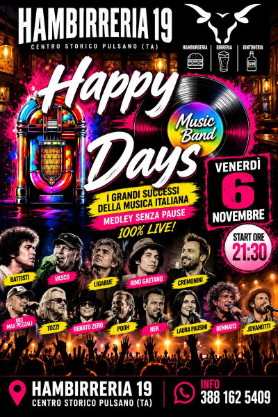 Happy Days Music Band Live