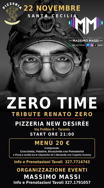 SANTA CECILIA CON RENATO ZERO COVERBAND