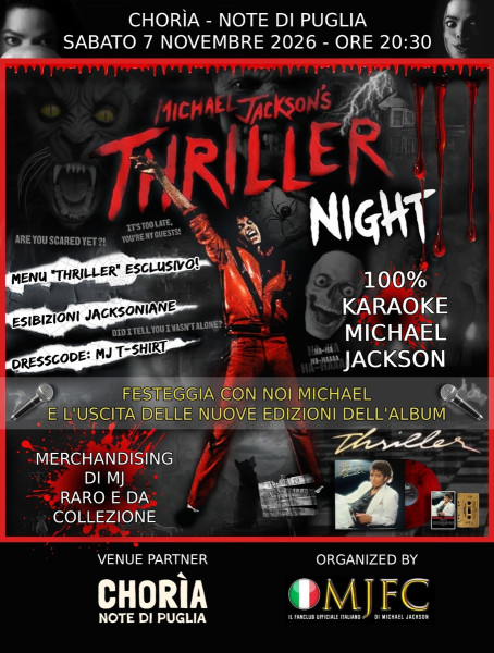 MICHAEL JACKSON'S THRILLER NIGHT