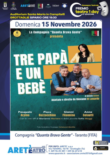 Tre papà ed un bebè