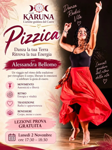 Lezione prova gratuita di PIZZICA SALENTINA A BITONTO!