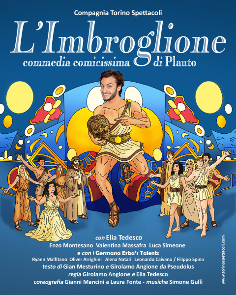 L’imbroglione con Elia Tedesco, Valentina Massafra, Enzo Montesano e Luca Simeone