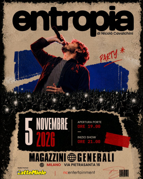 ENTROPIA con Nicolò Cavalchini