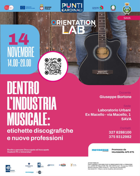 Workshop - Dentro L'industria Musicale: Etichette Discografiche e Nuove Professioni