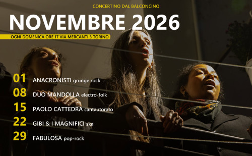 Concertino dal Balconcino *Novembre 01