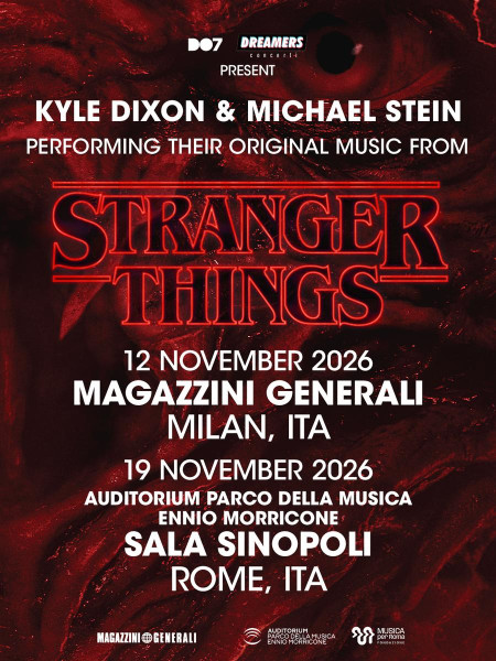 Kyle Dixon e Michael Stein performing their original music from STRANGER THINGS