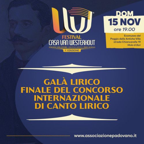GALÀ LIRICO - FINALE  DEL CONCORSO INTERNAZIONALE DI CANTO LIRICO