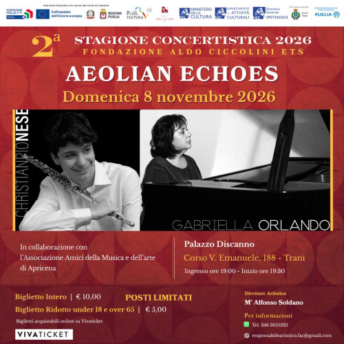 AEOLIAN ECHOES  Sonate e Fantasie