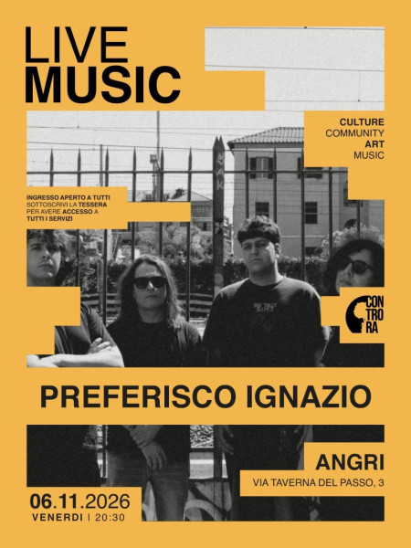 PREFERISCO IGNAZIO in concerto