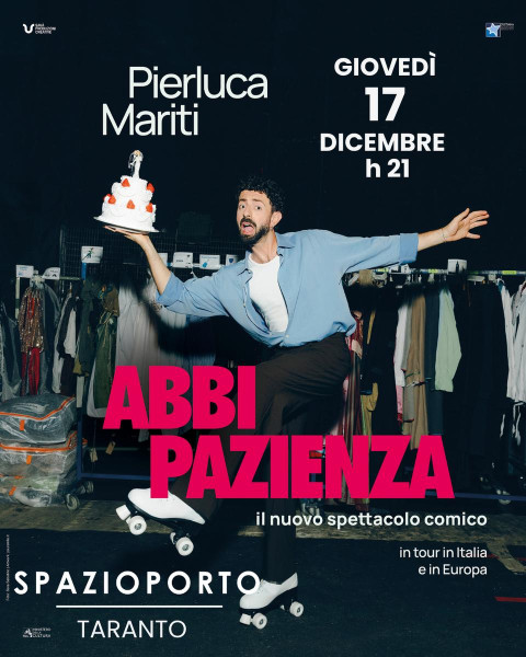 ABBI PAZIENZA il nuovo spettacolo di Pierluca Mariti