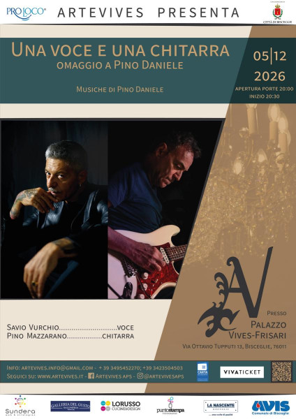 Una voce e una chitarra - Omaggio a Pino Daniele
