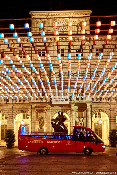 Choco-Cabrio sotto le Luci d’Artista
