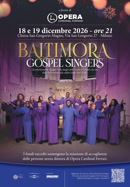 Concerti di Natale con i Baltimore Gospel Singers