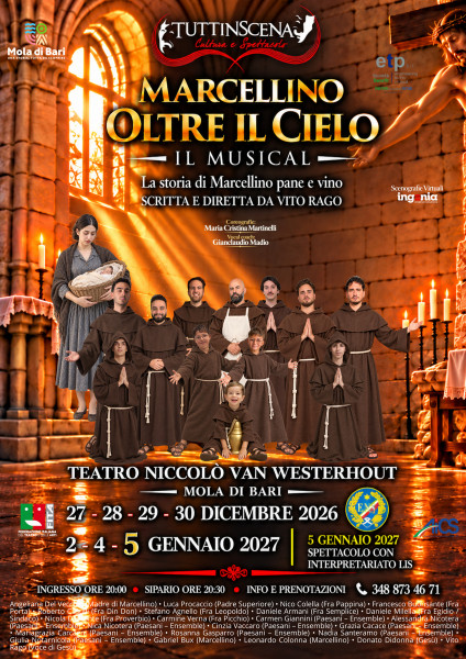 "MARCELLINO OLTRE IL CIELO" il musical
