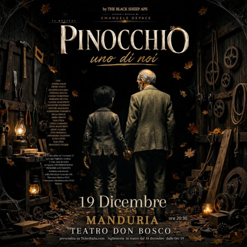 PINOCCHIO uno di noi - IL RECITAL