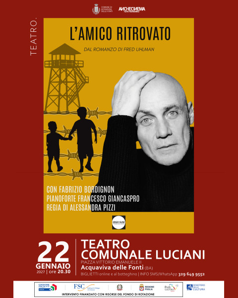 L'amico ritrovato | dal romanzo di Fred Uhlman