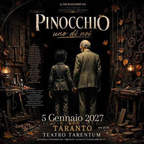 PINOCCHIO uno di noi - IL RECITAL