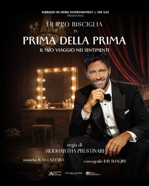 Filippo Bisciglia - Prima della Prima: il mio viaggio fra i sentimenti