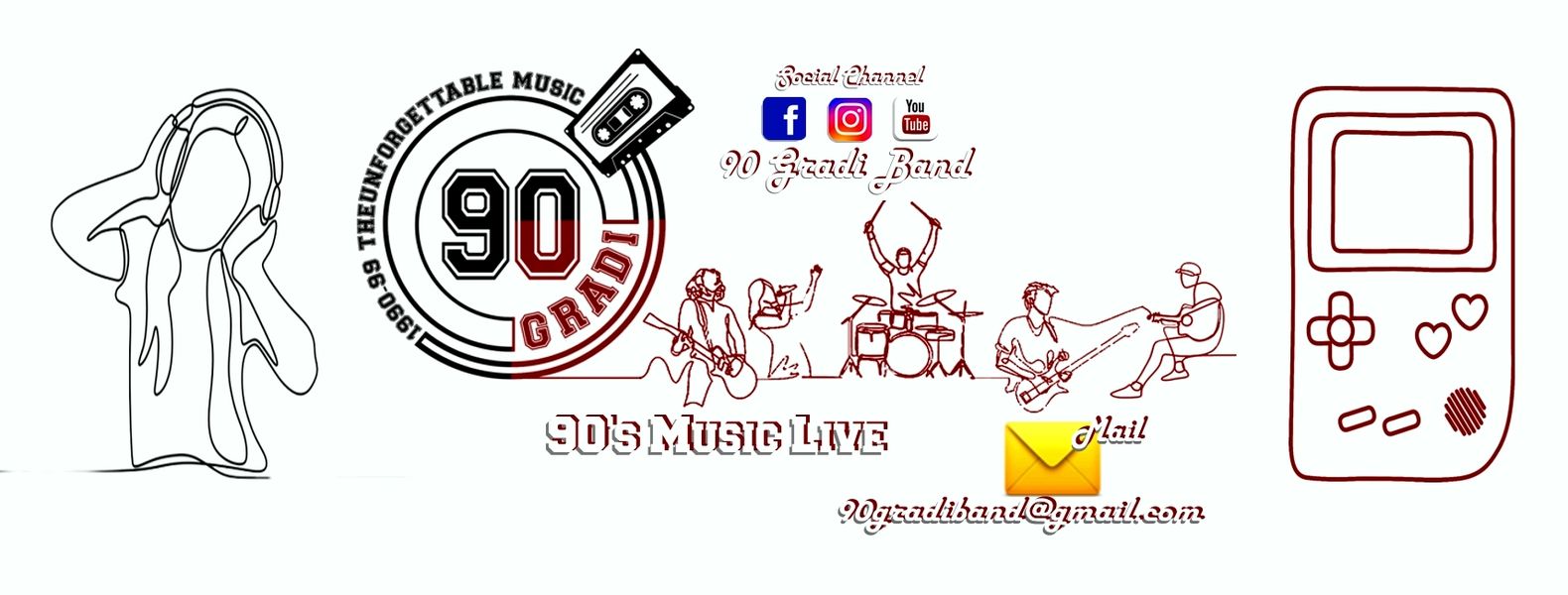 90 gradi band