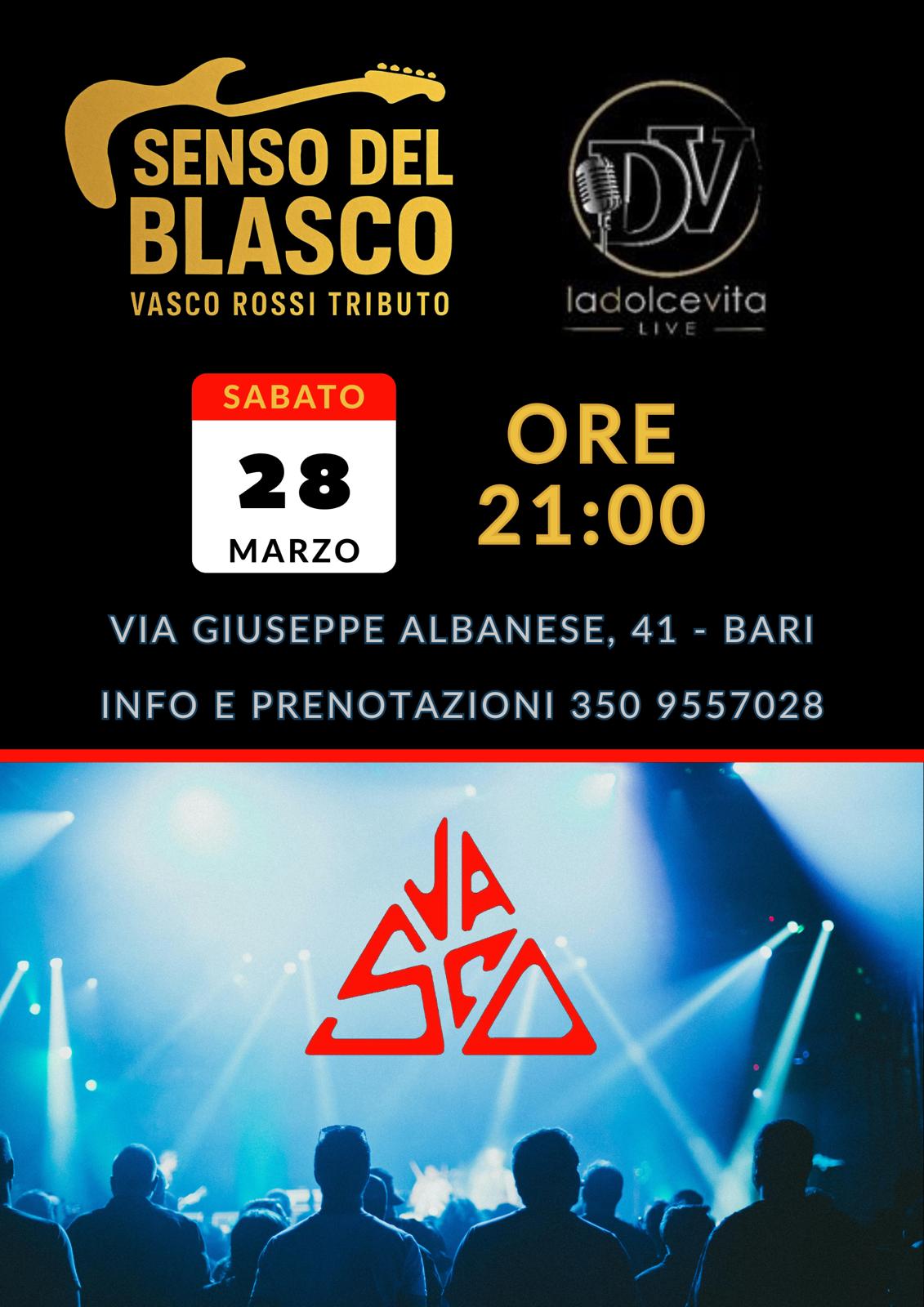 SENSO del BLASCO VASCO ROSSI tributo