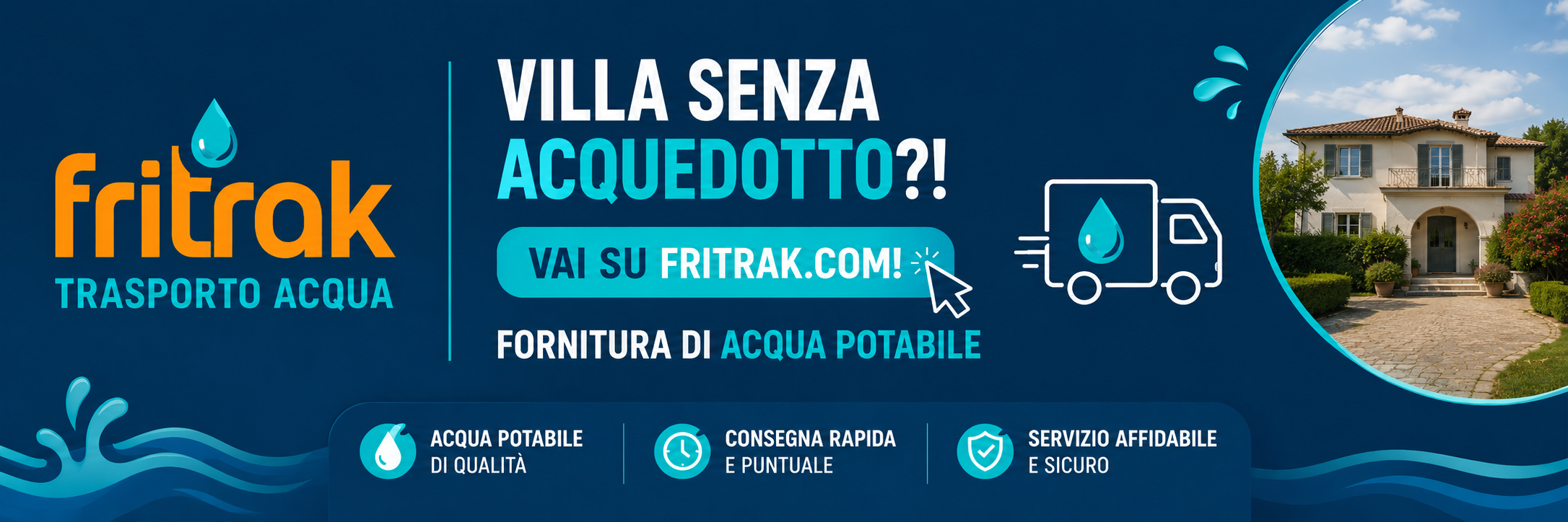 Fritrak - Trasporto acqua